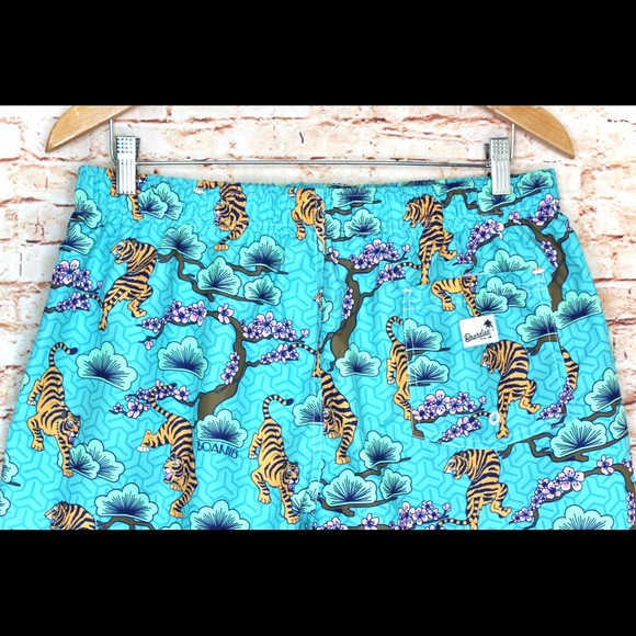 Boardies Tora Tiger Cherry Blossoms Board Shorts
